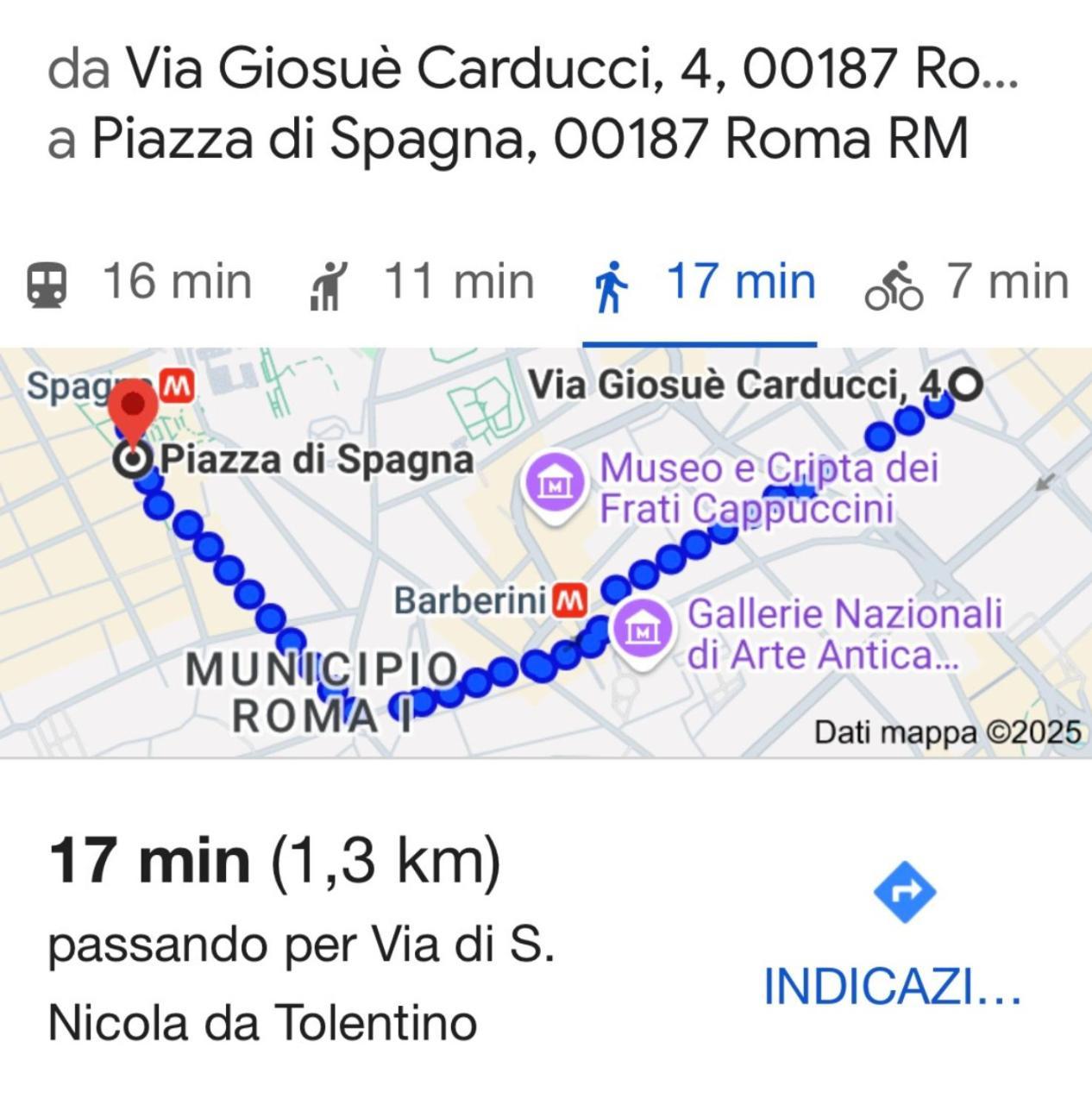 Fino A 17 Persone In Centro A 17 Minuti A Piedi Da Piazza Di Spagna Rom