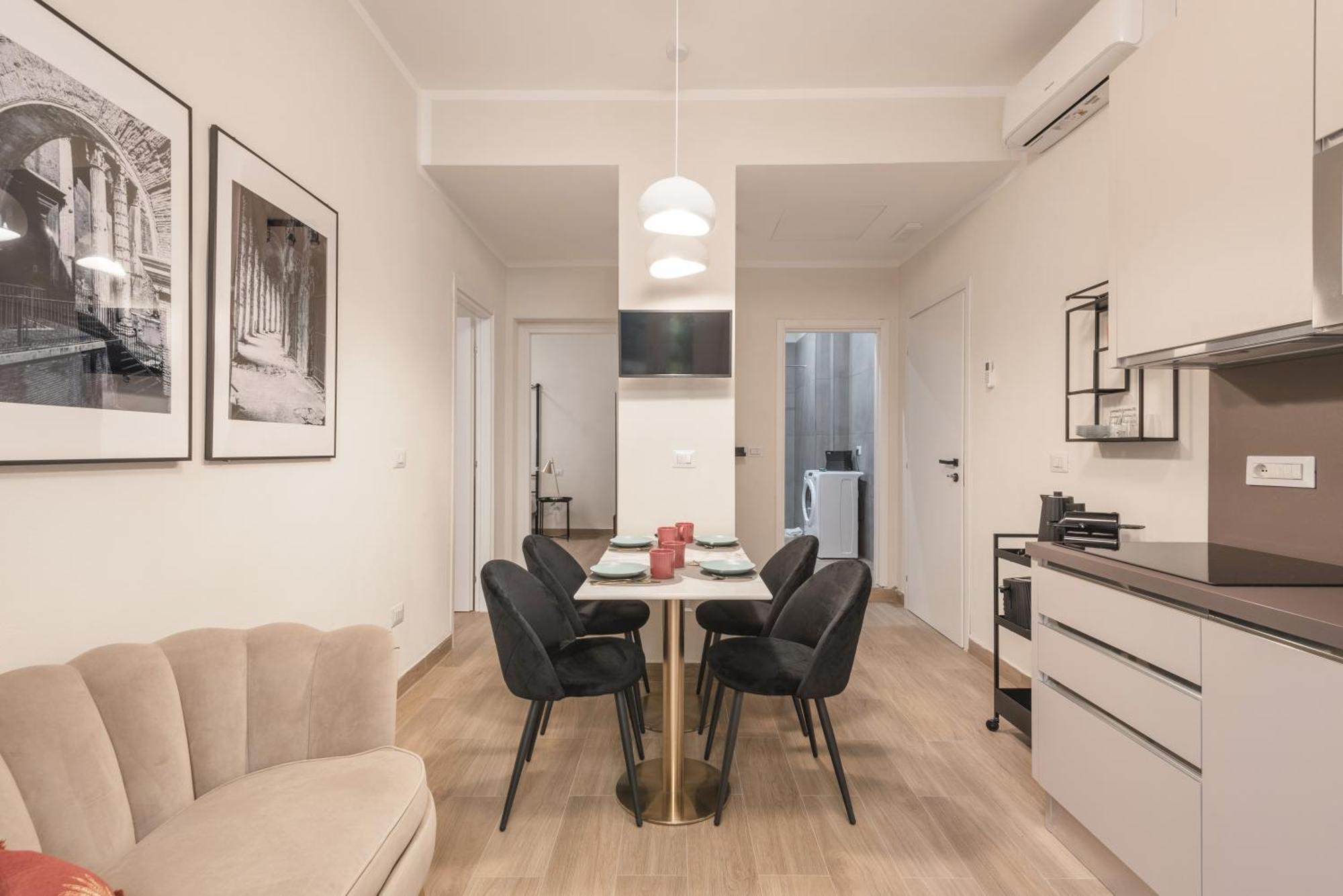 Apartment Fino A 17 Persone In Centro A 17 Minuti A Piedi Da Piazza Di Spagna *